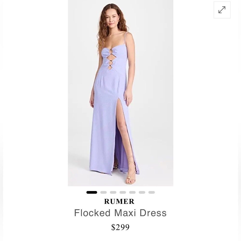 Rummer Lavender Maxi Dress 299$ retail